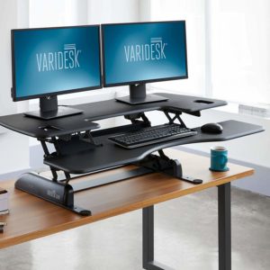 Varidesk and adjustable desk setup